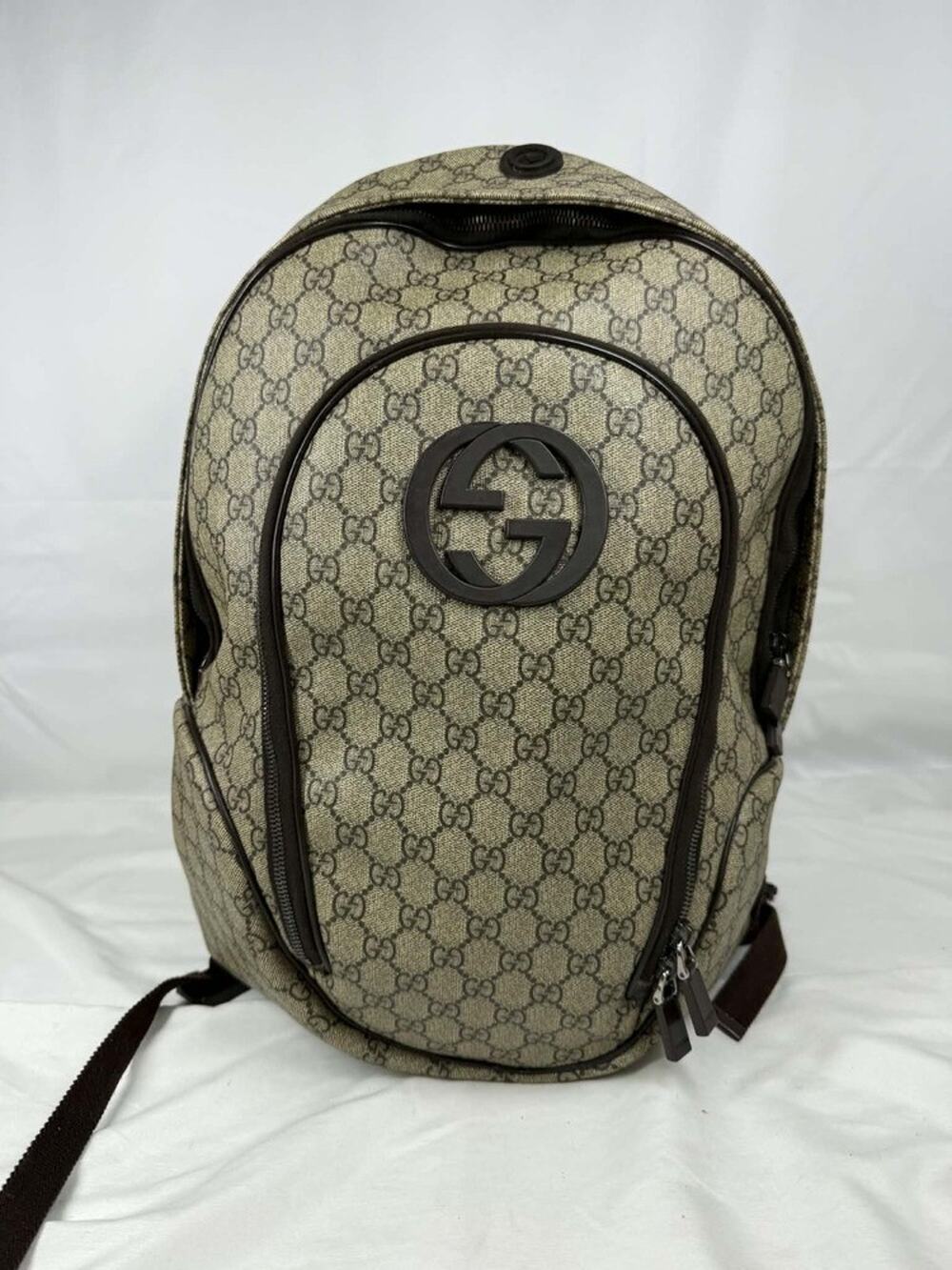 Gucci Interlocking GG Web Canvas Backpack SPB-JB 364604